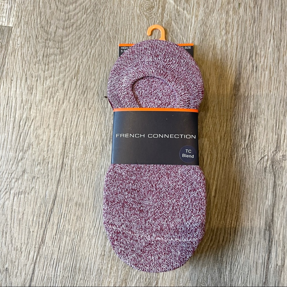 French Connection no show liner socks NEW
